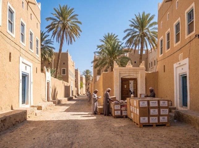 Donations supporting the Tarim community in Yemen